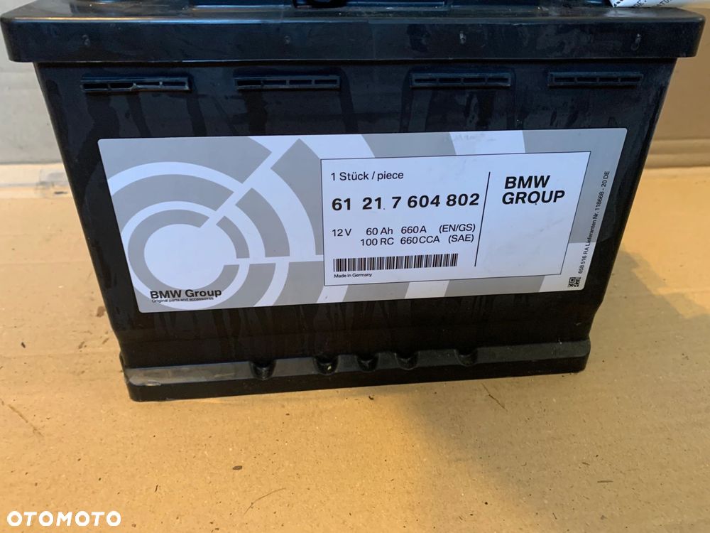 AKUMULATOR VRLA / AGM 12V 60 AH 660A BMW 9364591 ORYGINAŁ - 2