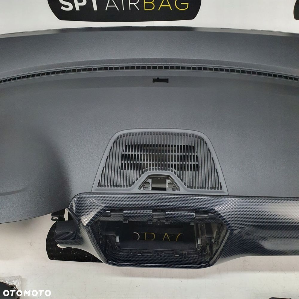 SEAT MII DESKA ROZDZIELCZA KONSOLA KOKPIT PULPIT PODUSZKI AIRBAG AIR BAG PASY KIT SET - 3