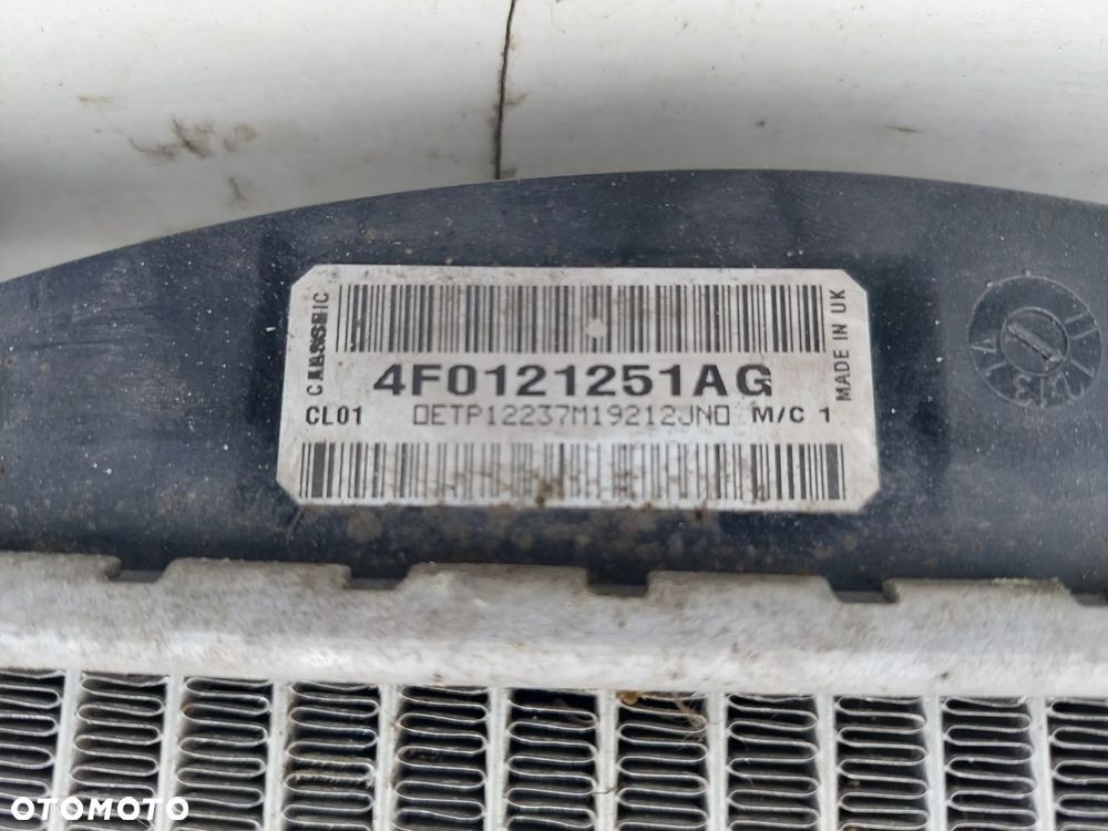 AUDI A6 C6 3.0 TDI CHŁODNICA WODY AUTOMAT 4F0121251AG - 6