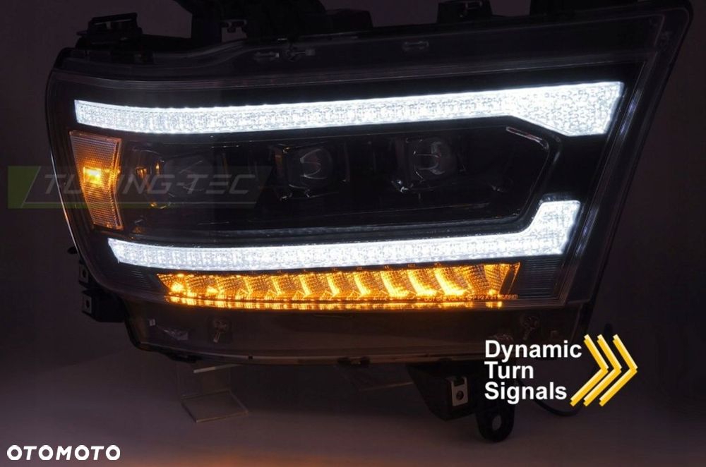 Reflektor Lampa kpl Vland Full Bi Led Neon Tuning Dodge Ram V 5 1500 19-24 - 8