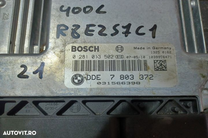 Calculator motor ECU 0281013502 0281013502 BMW Seria 3 E90 [2004 - 20 - 2