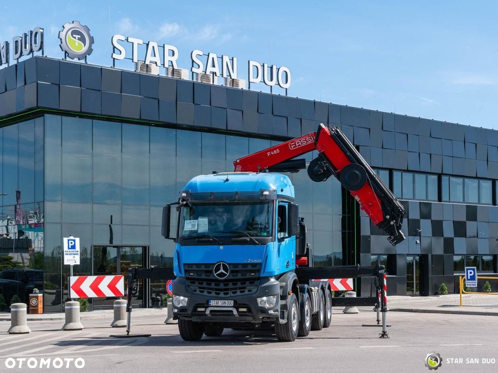 Mercedes-Benz AROCS 3251 8x4 FASSI F 485A.2.26 HDS Żuraw Wciągarka - 8
