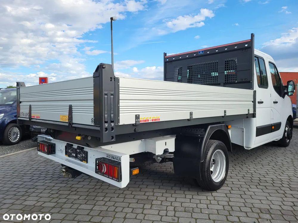 Renault MASTER -DOKA 6 OSÓB- WYWROTKA - 15 tys km-BLIŻNIAK-HAK 3500 kg NOWY - 5