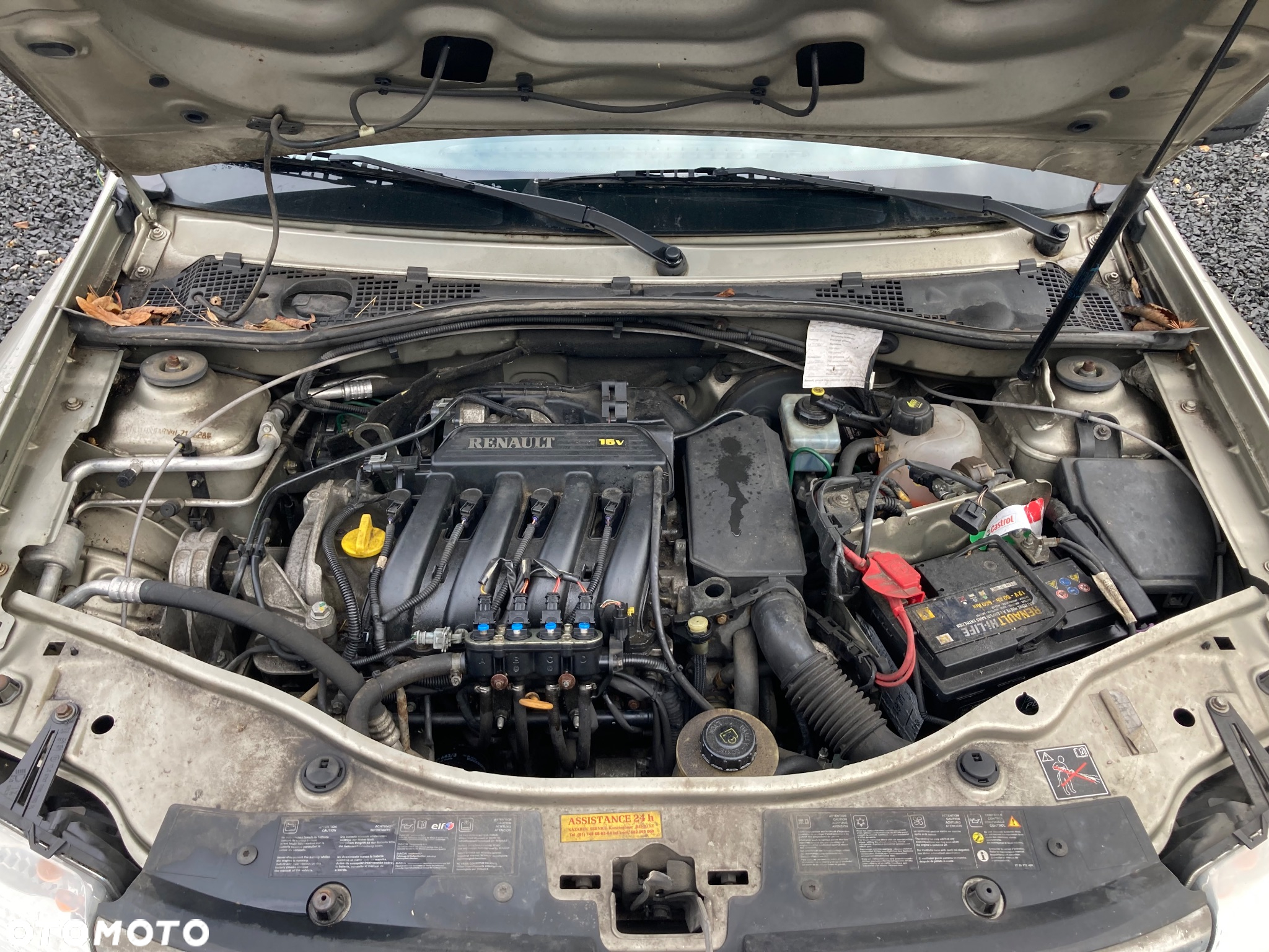 DACIA DUSTER 1 I 13r 1.6 16V KOMPLETNA KLIMATYZACJA ZESTAW CZĘŚCI DO ZAMONTOWANIA KLIMATYZACJI  Wwa pompa sprężarka przewody nagrzewnica itp… - 4