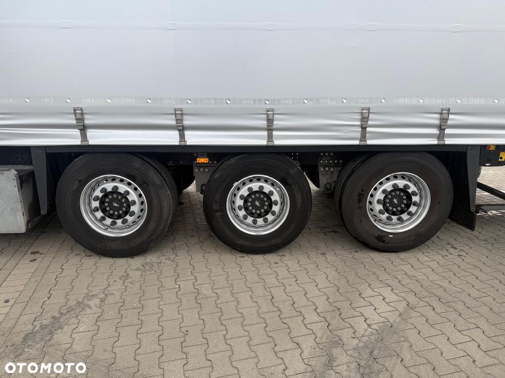 Schmitz Cargobull STANDART OŚ podnoszona sprawna opony 100%  alu deski nowa Plandeka - 2