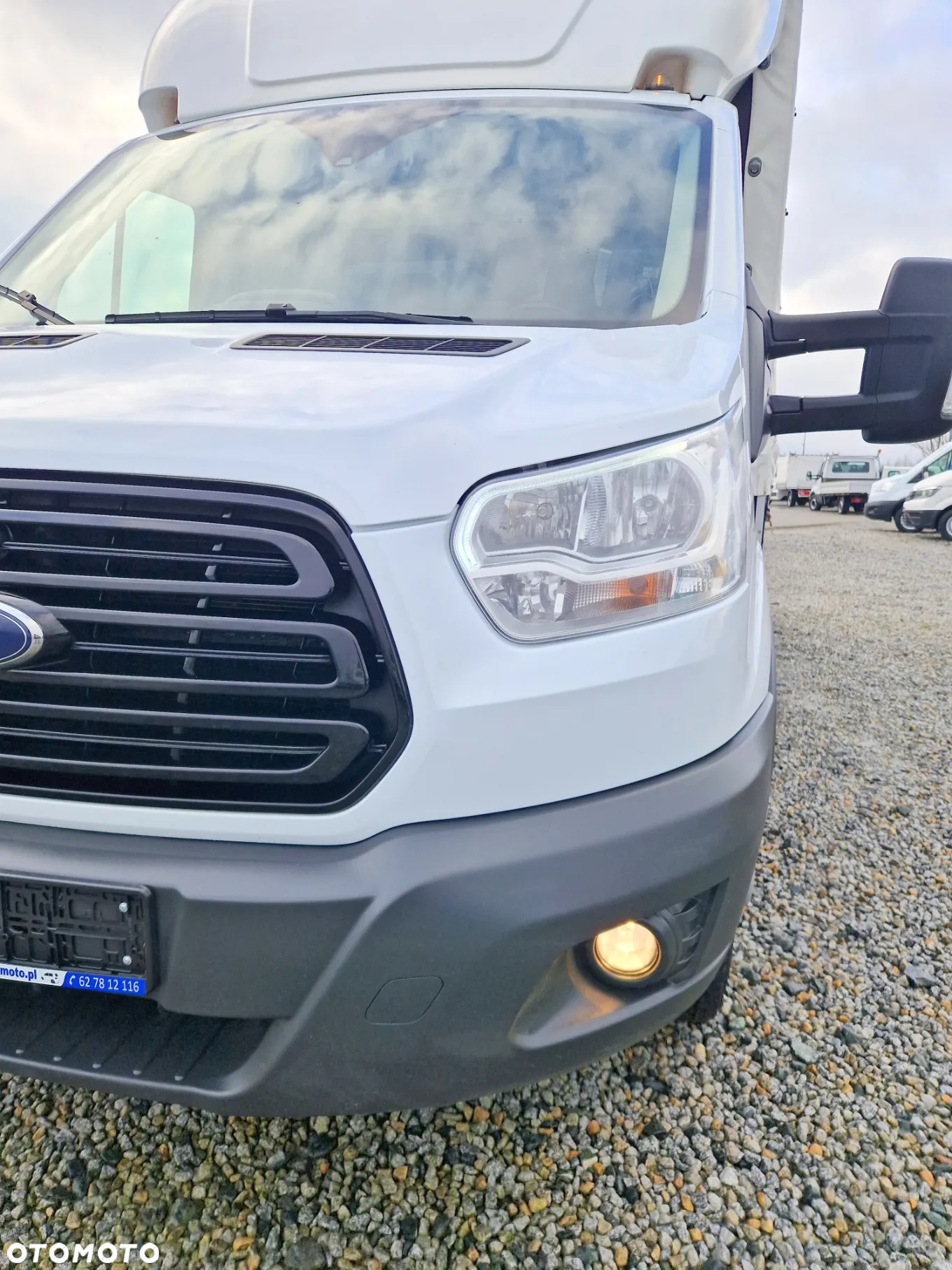 Ford TRANSIT 2,0 TDCI 170 KONNA SKRZYNIA 4,2M PLANDEKA FIRANKA BLIŻNIAKI DO 3,5T KLIMA LEDY GWARANCJA - 9