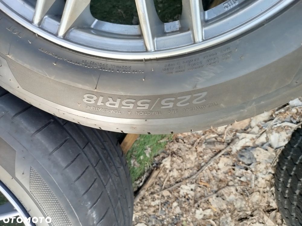 Koła VW Tiguan Skoda Kodiaq Audi Q2 Q3 8jx18 5x112 ET42 Hankook 225/55R184x95% bieznika - 6
