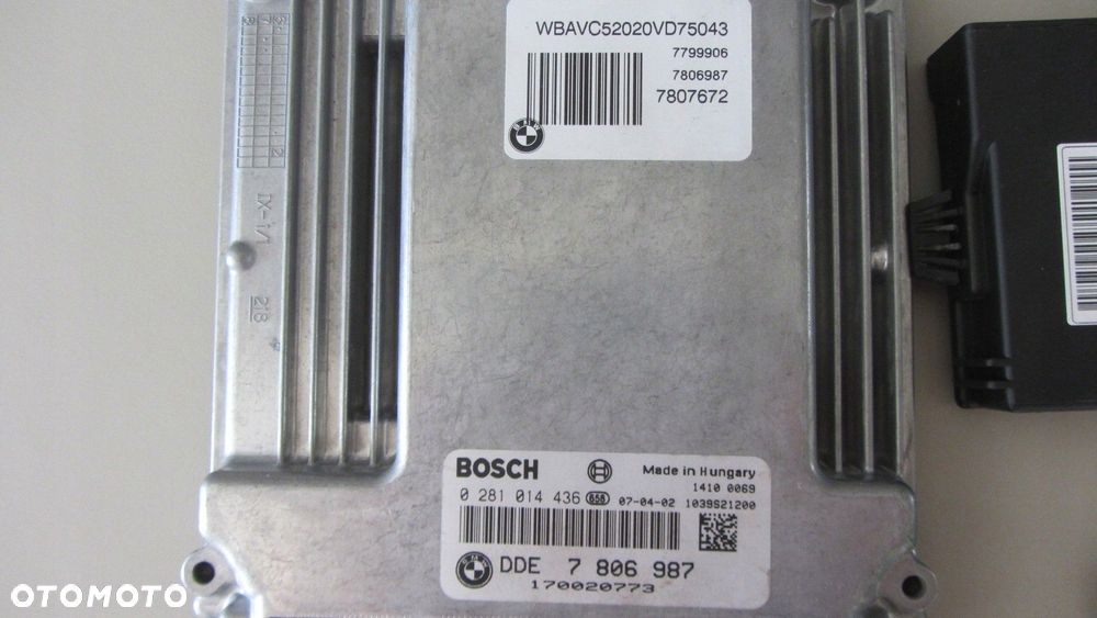 BMW E90 E60 525D 325D M57N2 KOMPUTER STEROWNIK SILNIKA 7806987 13618509034 - 2