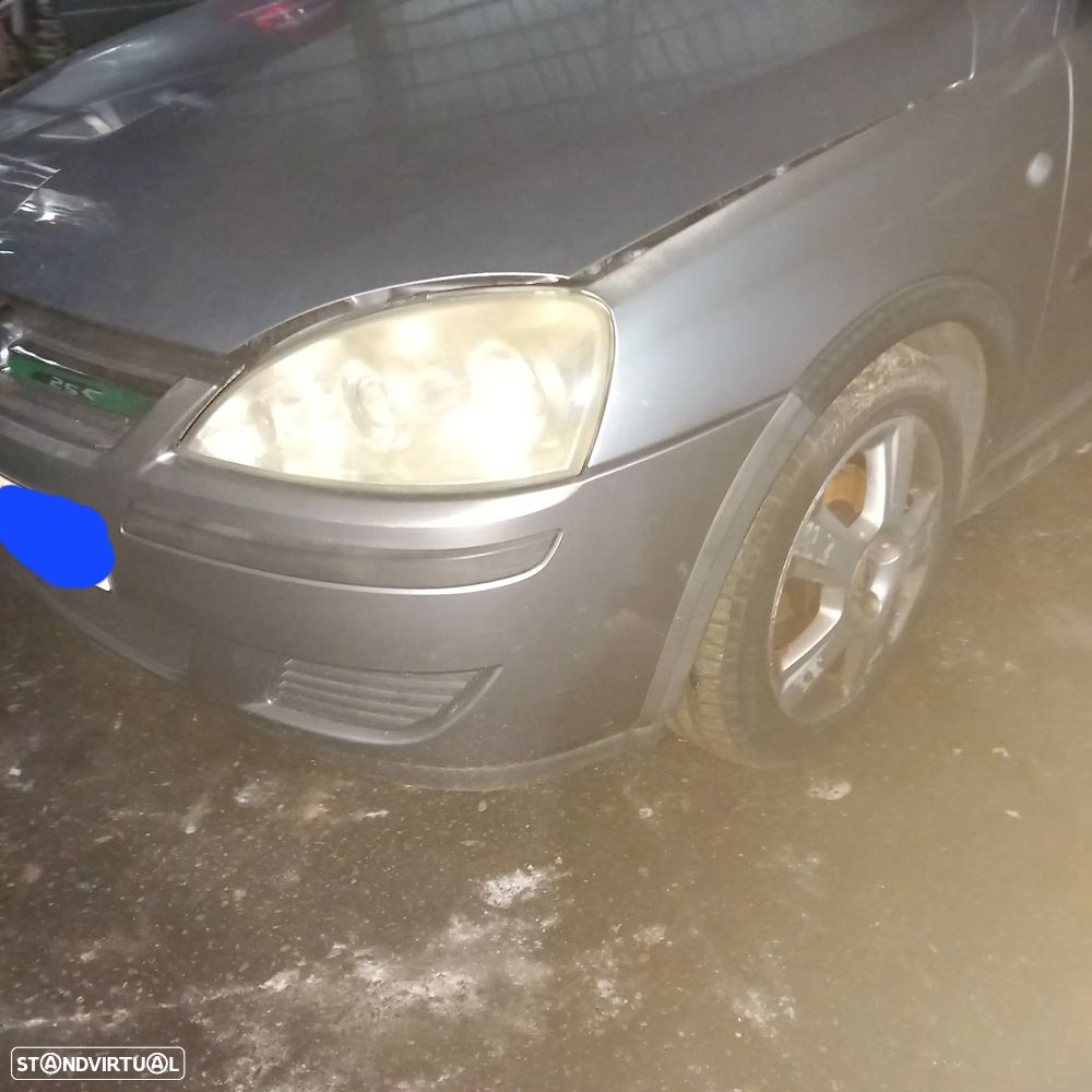 Frente completa sem airbags Opel Corsa C - 2