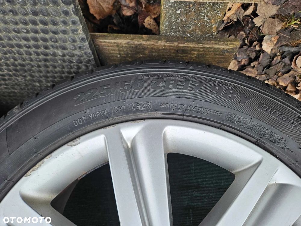 Alu Felgi 8K0601025B Alufelgi R17 Ronal 1922 5x112 7.5J ET45 Opony Letnie 225/50 AUDI VW Skoda Seat - 7