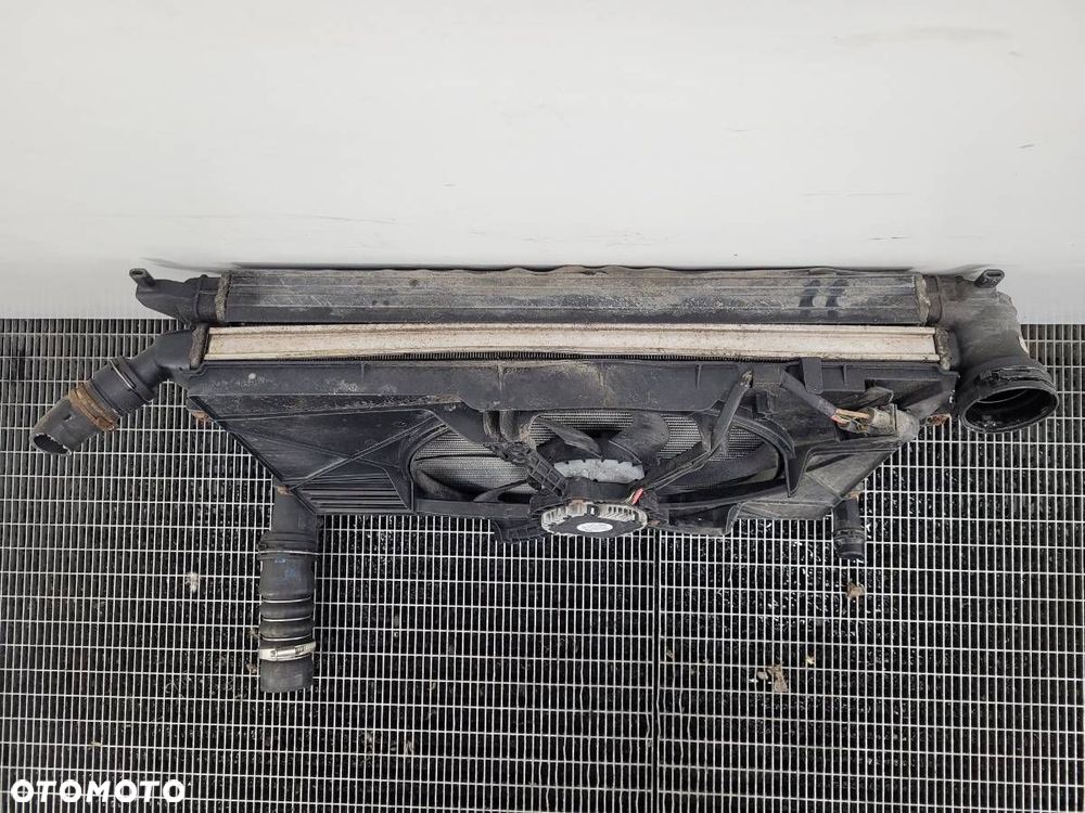 PAS KOMPLET CHŁODNIC WENTYLATOR INTERCOOLER WODY GOLF V 1.9 TDI 105KM - 6