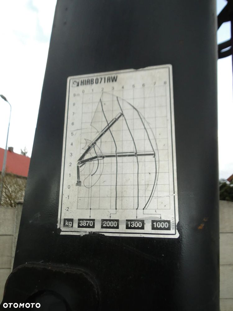 HIAB 071SX HDS ŻURAW DŹWIG CHWYTAK DO DRZEWA - 21