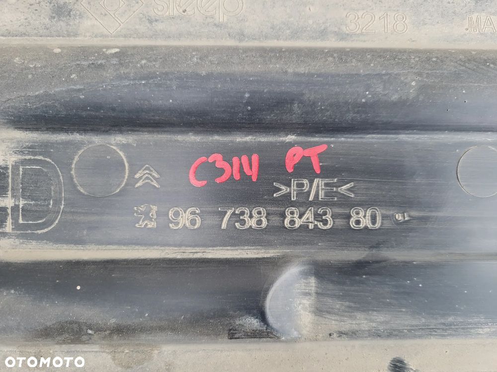 Osłona podwozia prawa tylna Citroen C3 III - 3