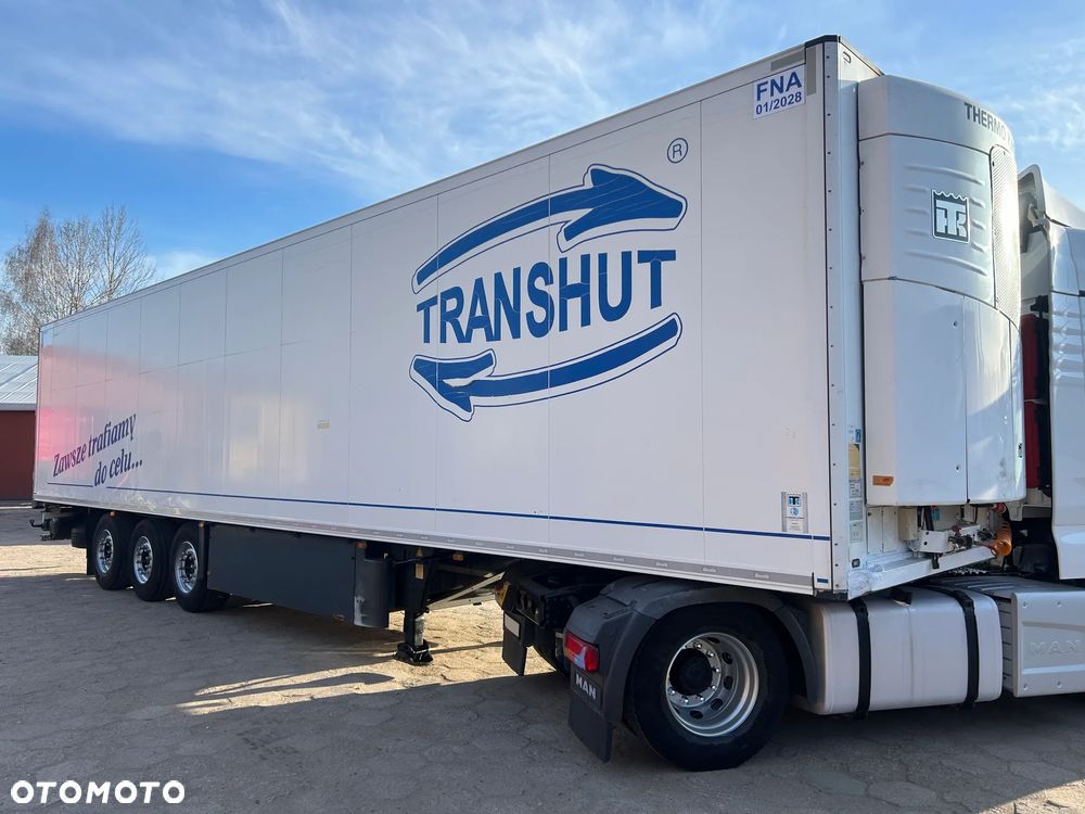 Schmitz Cargobull THERMO KING SLX300 HAKÓWKA / 7 CM GRUBA ŚCIANA / KOSZ PALETOWY / 4 ZAMKI / DIESEL + ELEKTRYK / 2012 ROK !! - 2