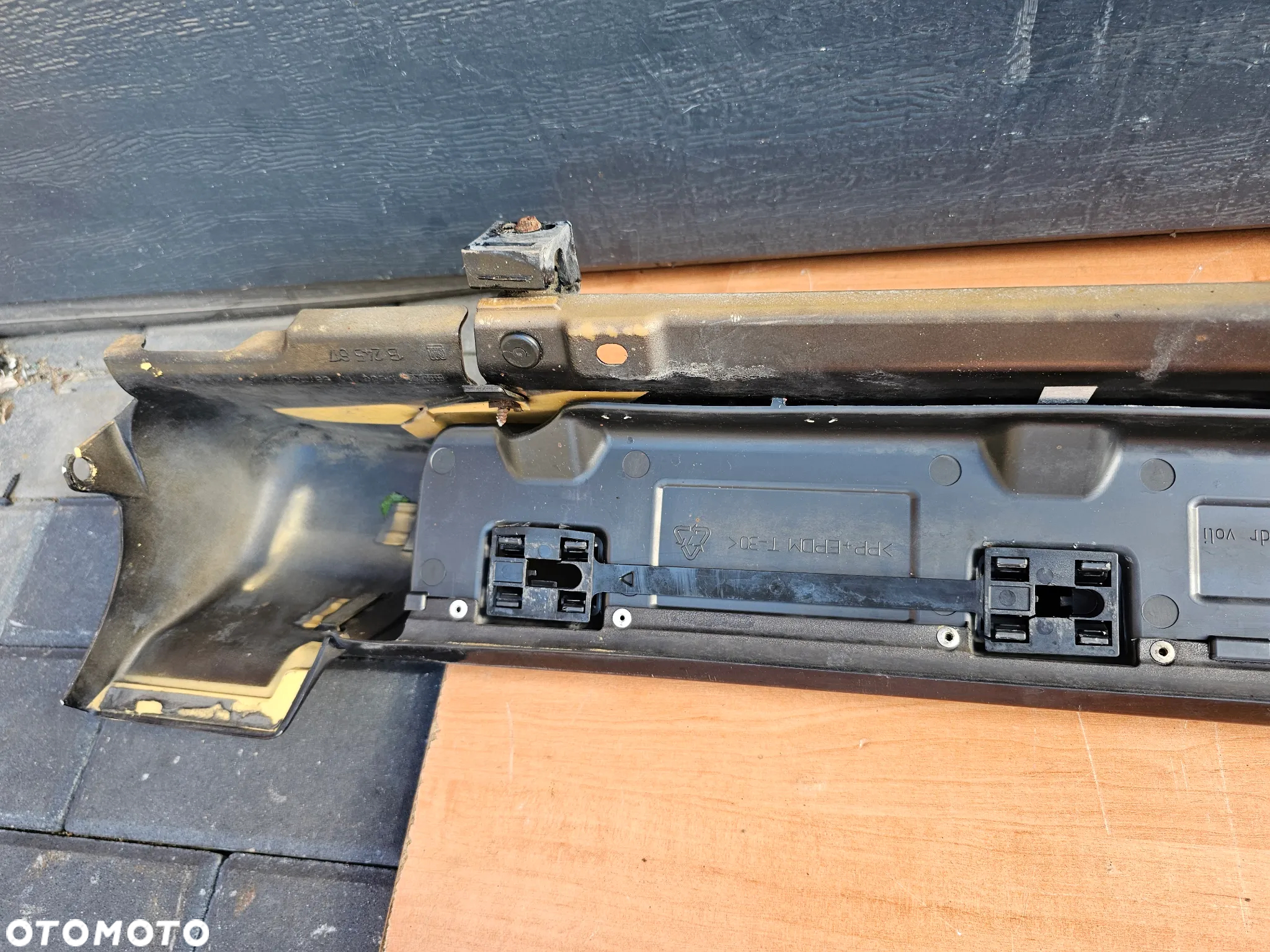 LISTWA PROGOWA NAKŁADKA LEWA OPEL CORSA D 3 DRZWI OPC GSI VXR KOMPLETNA 90212267 - 15