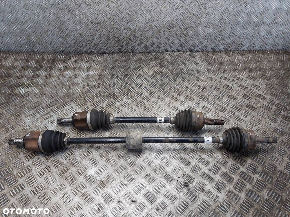 PÓŁOŚ LEWY PRZÓD + PRAWY PRZÓD 5B OPEL CORSA D 1.2 16V - 1