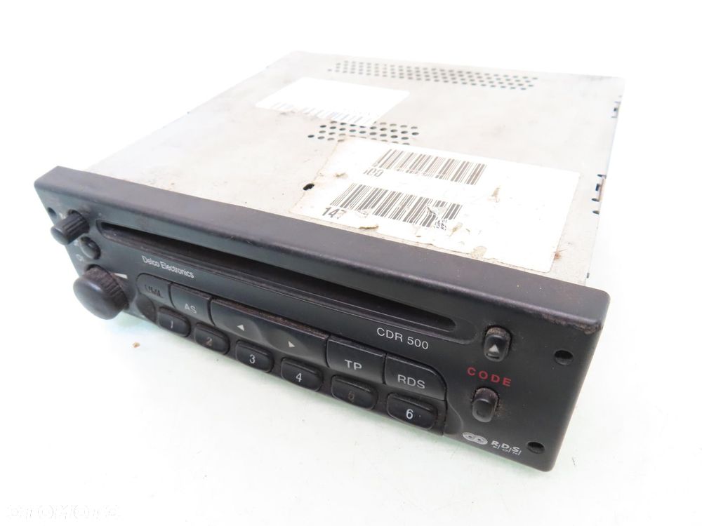 RADIO OPEL ZAFIRA A 90532639 CDR500+ KOD - 6