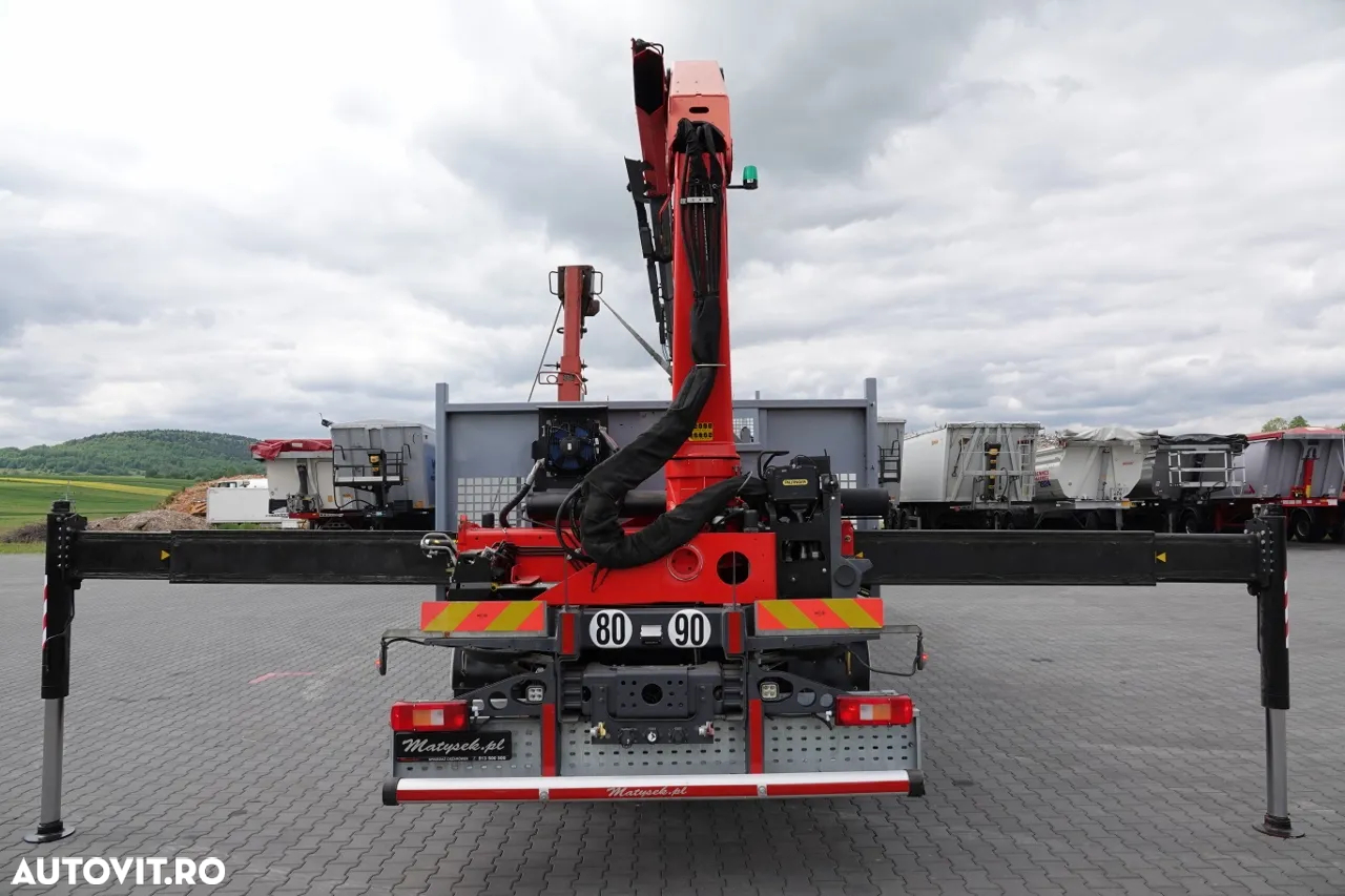 Volvo FMX 460 / 8X4 / TRIDEM /  7.75 M TRANSMISIE / HDS PALFINGER PK 24.001 / PILOT / PRELUNGIE -12.5M / AXIE LIFTATOR / EURO 6 / IMPORTAT - 3