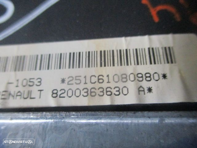 Airbag Condutor 8200363630A RENAULT CLIO 3 2006 1.5DCI 8V 70CV 5P CINZENTO - 4