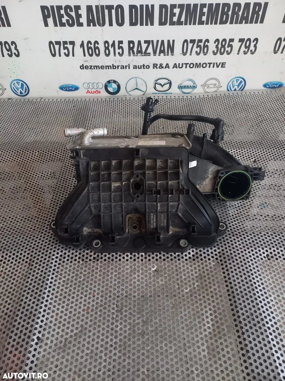 Radiator Intercooler Galerie Admisie Vw Seat Skoda 1.4 Tsi Motor CAX Cod 03CB 03CAD Golf Jetta Tigu - 2