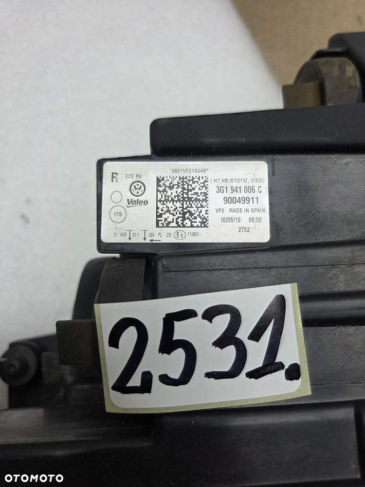 Volkswagen Passat b8 16-19r  3G1941006C lampa prawy prawa przód przednia - 11