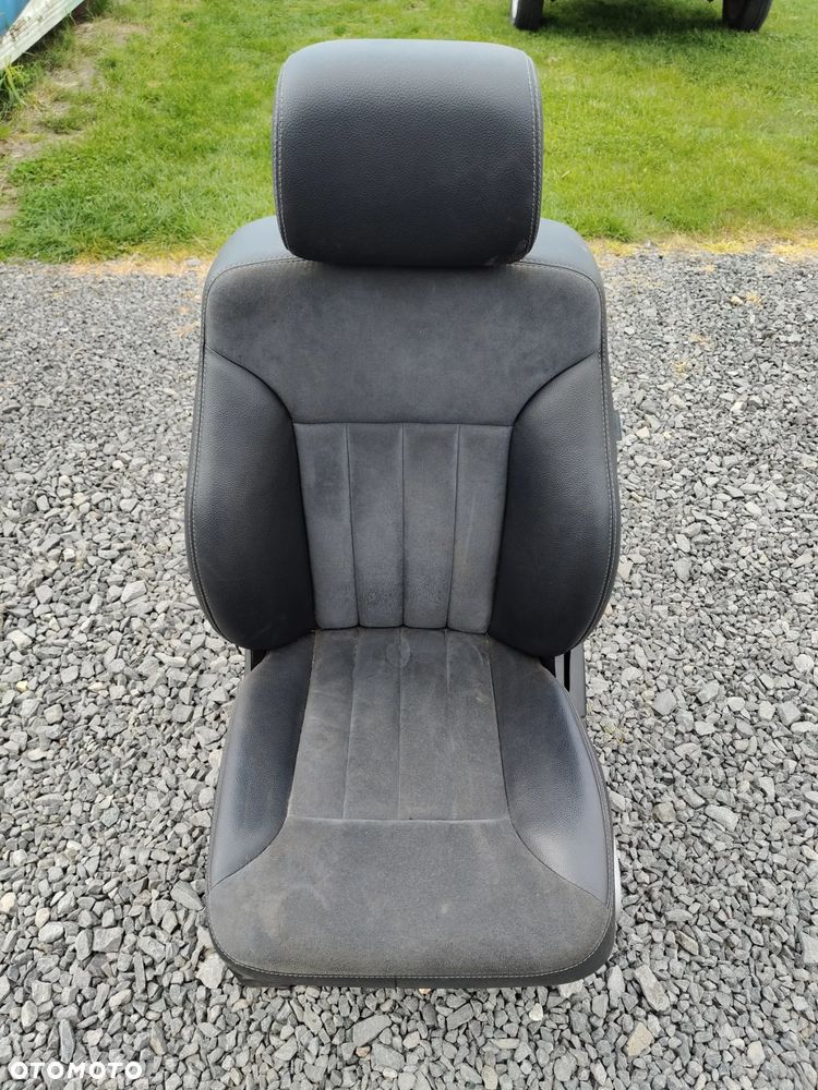 MERCEDES Ml W164 Gl X164 FOTEL Lewy kierowcy Alkantara Igła - 2