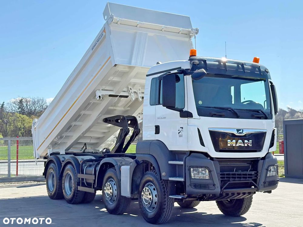 MAN TGS 35.500 * WYWROTKA 6,00 m + BORDMATIC * 8x4 * STAN BDB - 3