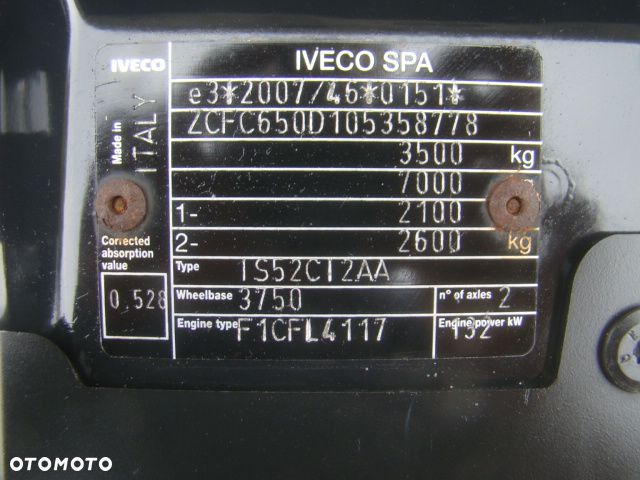 Iveco DAYLY 50/35 C 17 3.0TDI KONTENER WINDA 1000KG 3.5T DMC 4.30M - 24