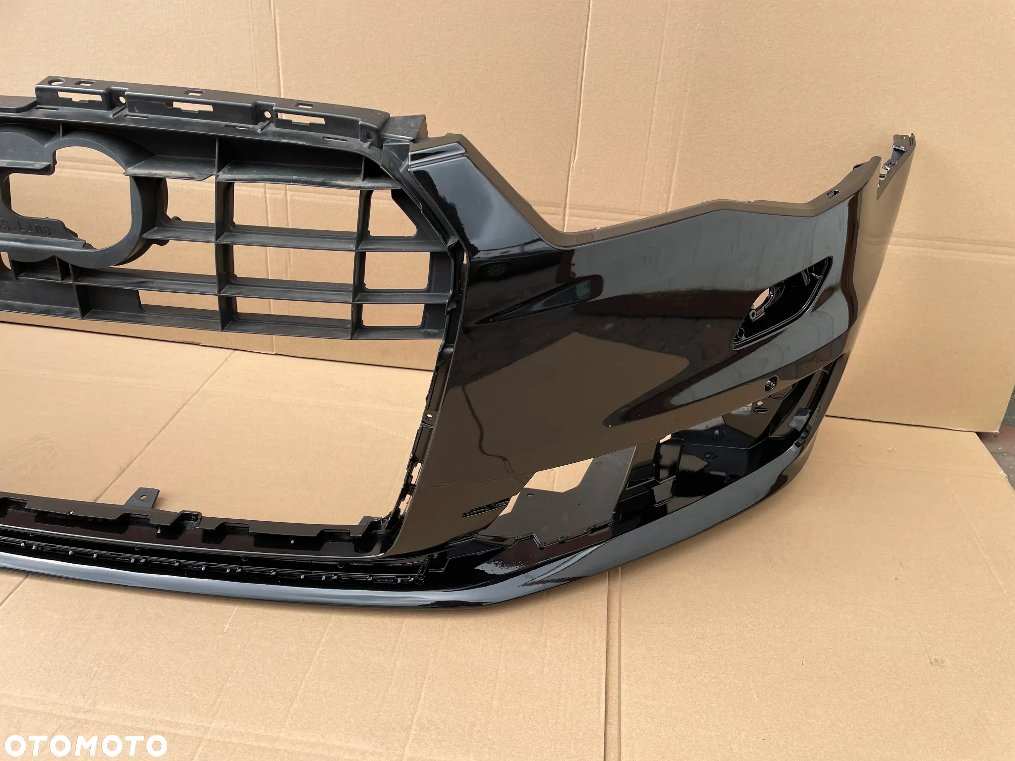 AUDI A6 C7 S LINE LZ9Y przód przedni zderzak oryginał w kolor bez malowania - 6
