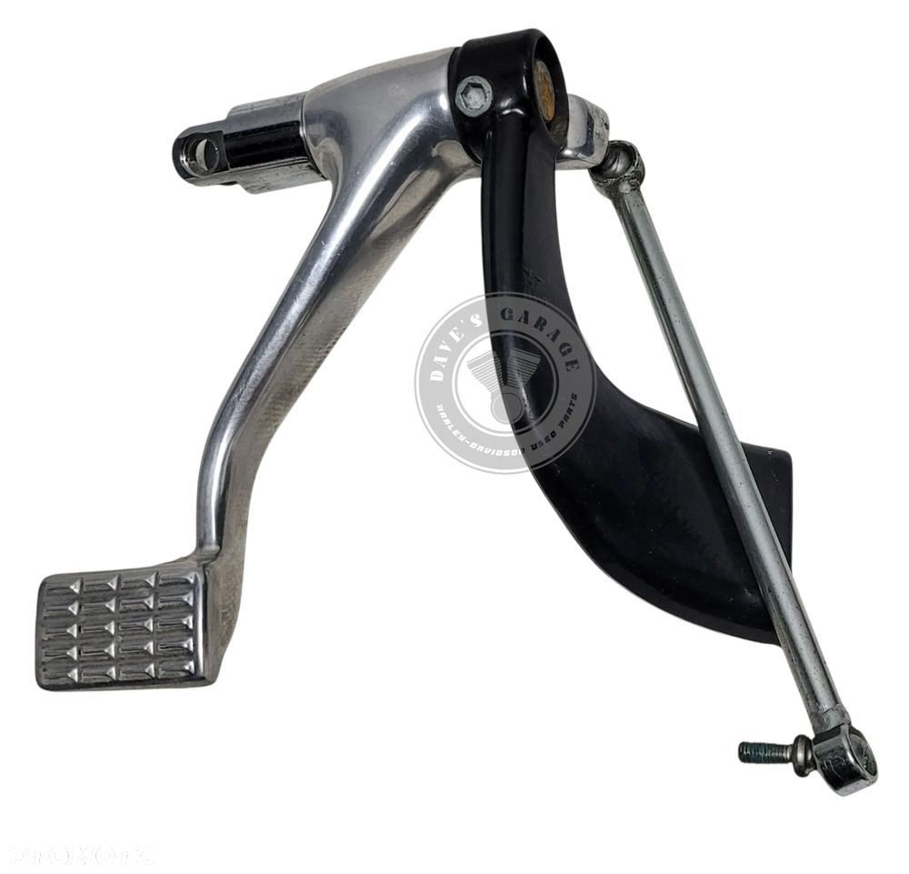Set mocowanie podnóżka dźwignia hamulca Harley Davidson Sportster 42971-04 42541-04 - 3
