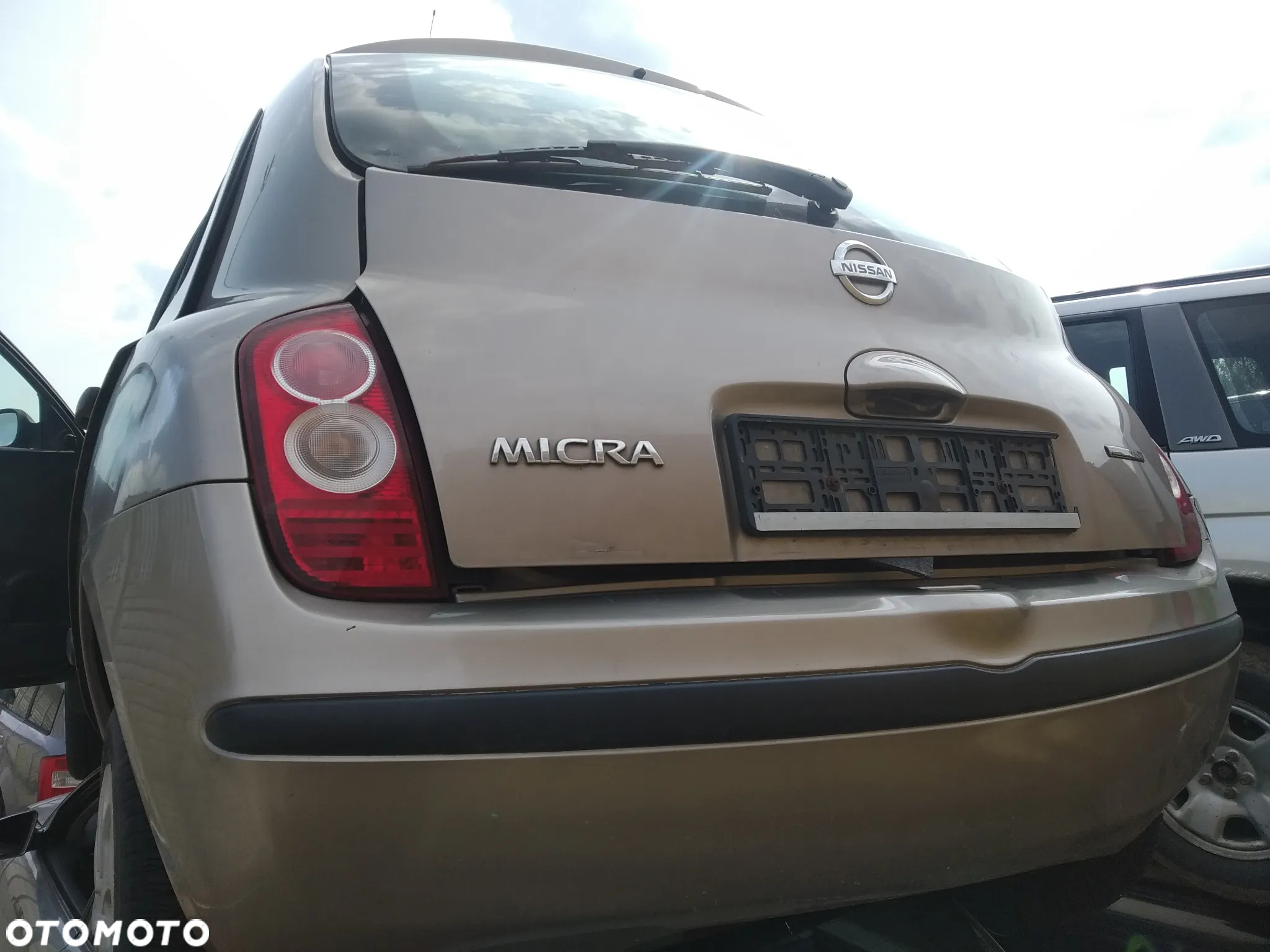 NISSAN MICRA K12 03-07 1.2 16V - BELKA ZAWIESZENIA PRZÓD TRAWERSA - 14