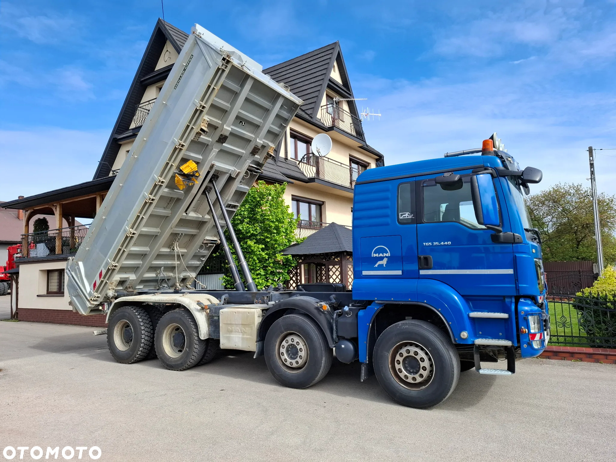 MAN TGS 35.440 kiper 8x4 - 15