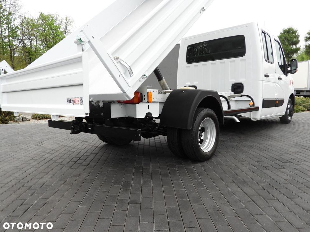 Renault MASTER  WYWROTKA PODWÓJNA KABINA DOKA 6 MIEJSC TEMPOMAT LEDY BLIŹNIACZE KOŁA KLIMATYZACJA  130KM - 24