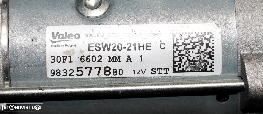 MOTOR DE ARRANQUE PSA 1.5 - 4