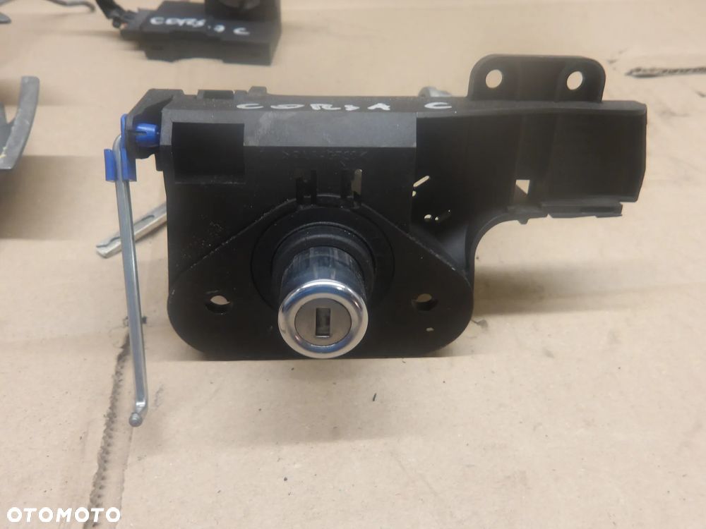 OPEL CORSA C LIFT 03-06 1.0B STACYJKA 2X KLUCZYK 3X WKŁADKA MODUŁ IMMOBILIZERA 13144390 13168306 - 8