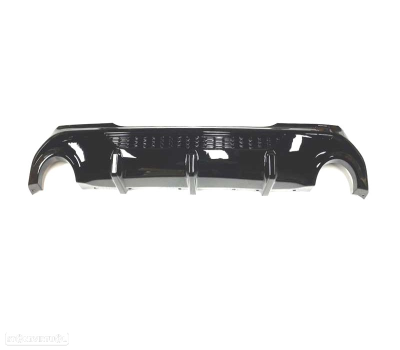 DIFUSOR BMW F40 19- LOOK 135I PRETO BRILHANTE - 6