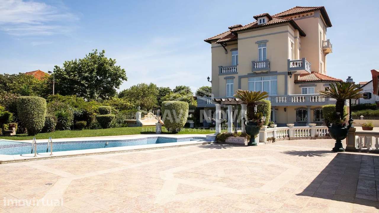 Palacete único, situado próximo à prestigiada Praia da Granja - Grande imagem: 5/37