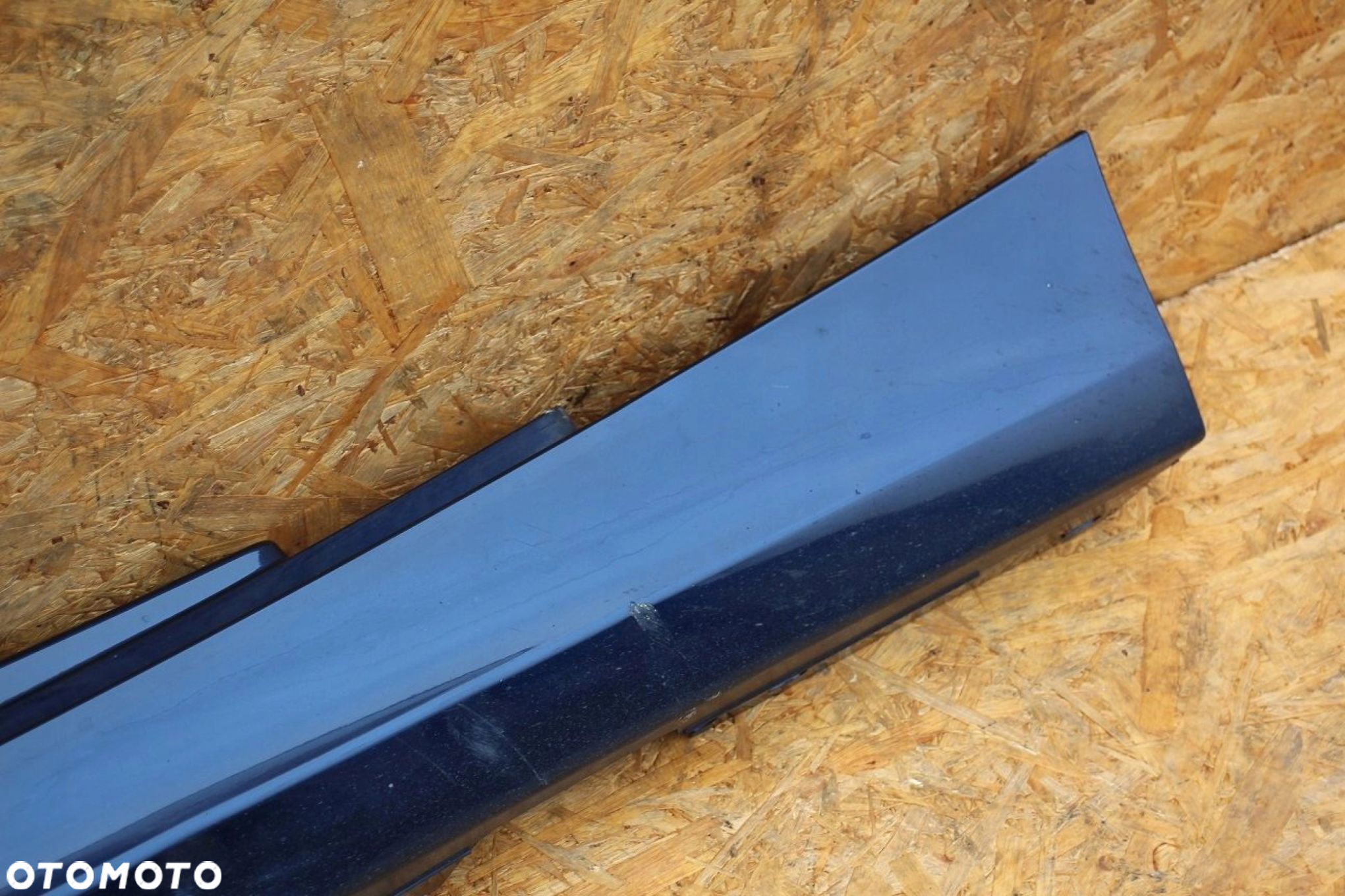 Nakładka progowa progu BMW 1 e82 e88 e81 TIEFSEEBLAU A76 PRAWA - 6
