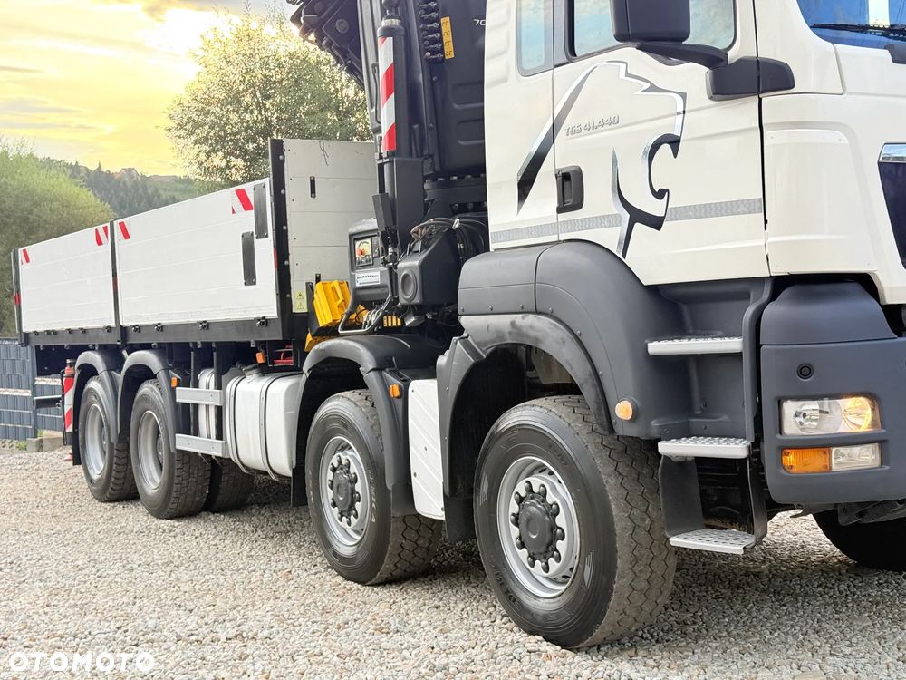 MAN * MAN 41.440 TGS * Napęd 8x6 * HDS Kran Hiab 700 E-9 HIPRO * 22 M * Energetyka * Sprowadzony * - 26