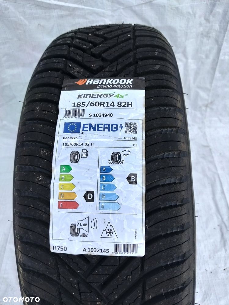 2x nowa opona 185/60 R14 HANKOOK KINERGY 4S2 H750 82H całoroczna - 8