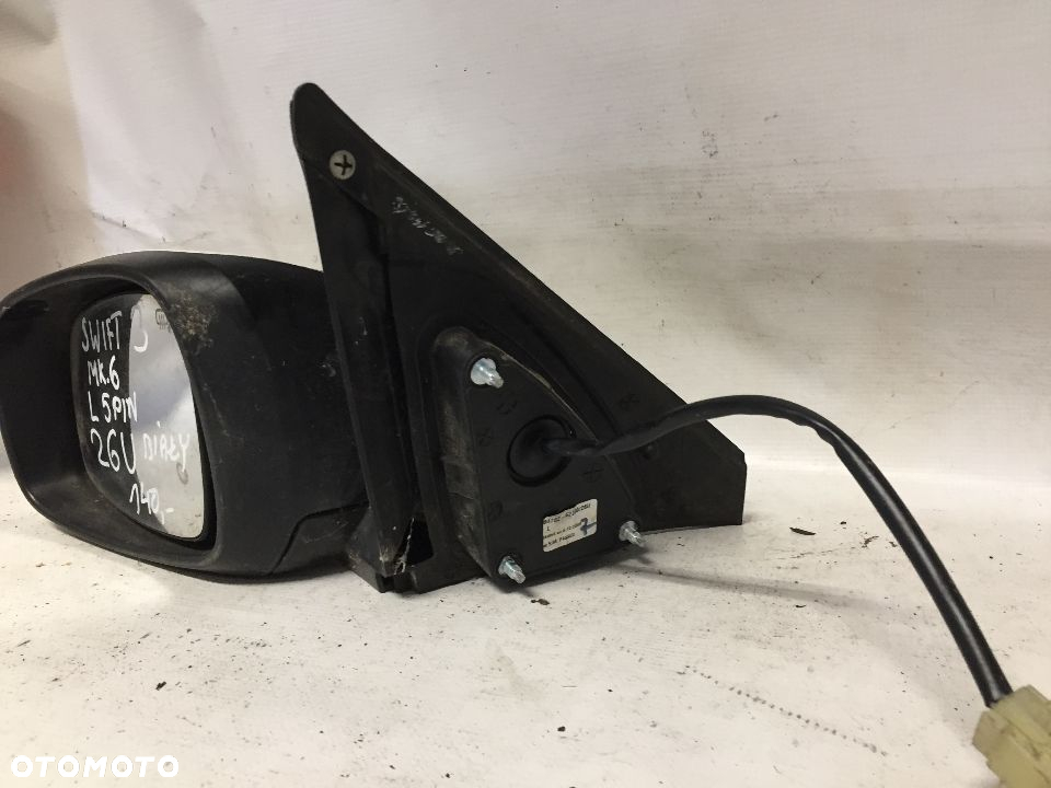 #LUSTERKO LEWE 5 PIN SUZUKI SWIFT III MK6 26U BIAŁY - 2