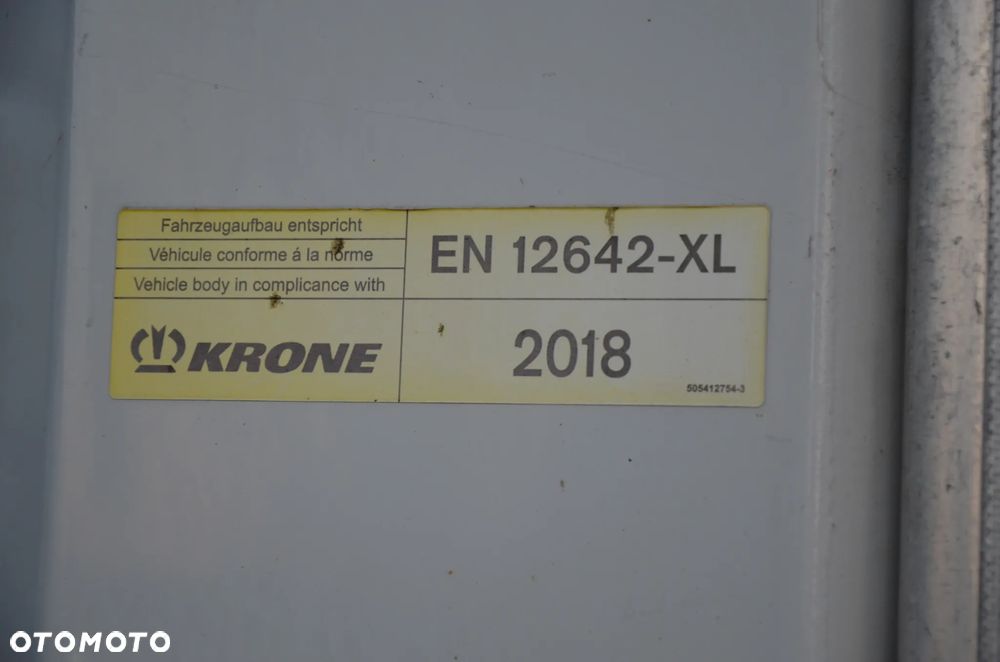 Krone MEGA / DACH POD. / BPW / CODE XL / 0234 - 10