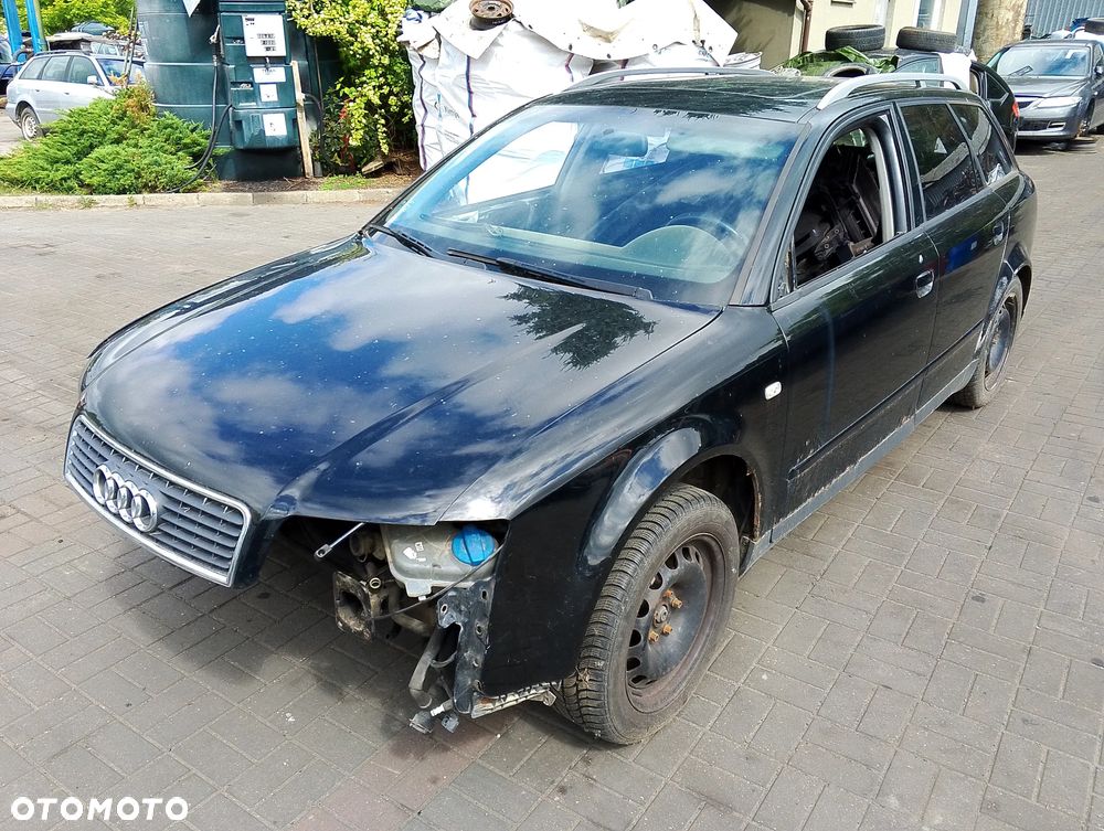 Audi A4 B6 (II) (00-06r.) 1.8 TB R4 20V 163KM. Silnik BFB Skrzynia GDT lakier LY9B .Cały na części. GWARANCJA !!! Przód Tył Zestaw Komplet Drzwi Klapa Zderzak Błotnik Maska Grill Atrapa Szyba Pas Lampa Lusterko Boczki Fotel Kanapa Kokpit Deska Rozdzielcza Przełącznik Włącznik Sterownik Przewody Wiązka Instalacja Moduł Komputer Czujnik Listwa Pompa Alternator Wtryski Głowica Rozrusznik Kompresor Sprzęgło Dwumas Silnik Skrzynia ABS Klimatyzacji Paliwa Wspomagania Kolektor Turbina Przepustnica Zawór Chłodnica Koło Hak Belka Sanki Zawieszenie Mcpherson Półoś Amortyzator Wydech Tłumik Zacisk Most - 1