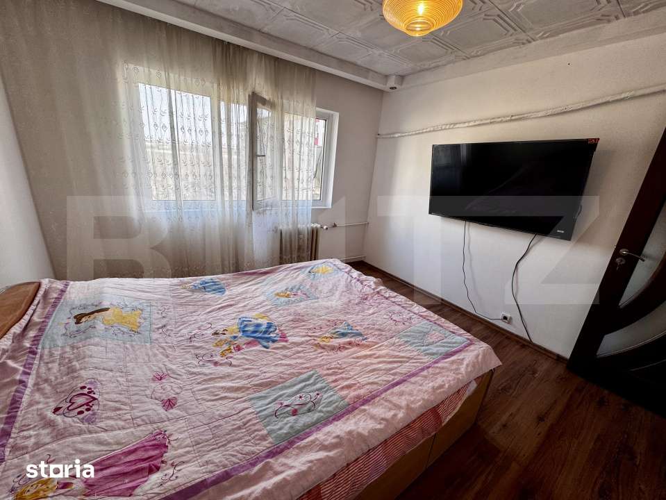 Apartament 2 camere, 48 mp, etaj 3, AC, zona Unitatea Militara Cornito — fotografia 3