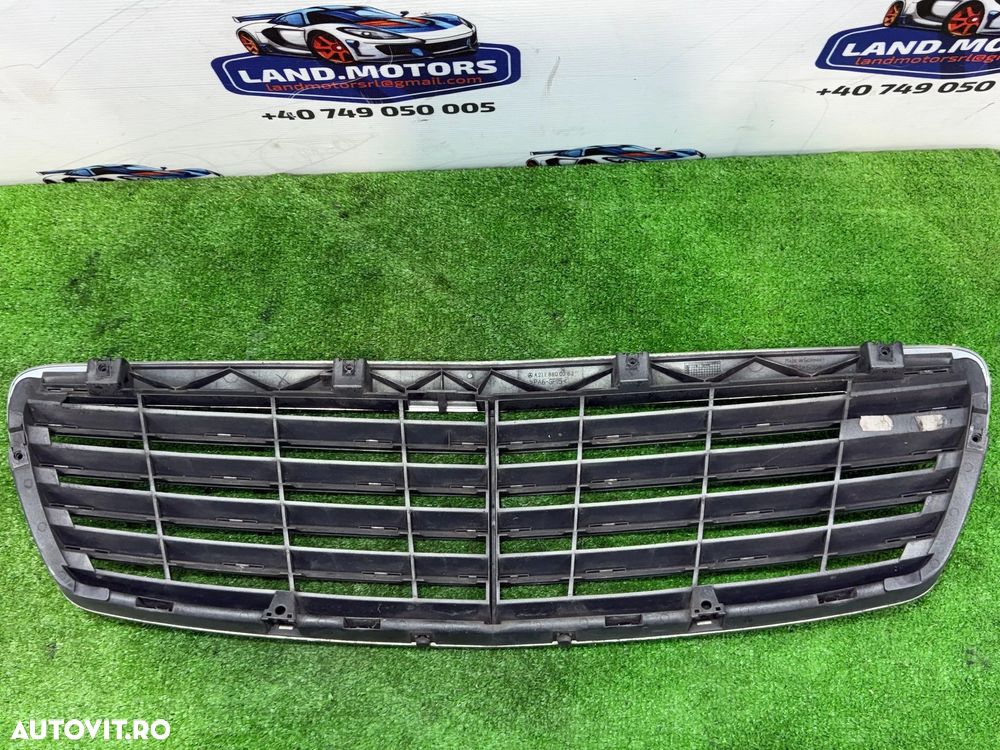 GRILA RADIATOR MERCEDES BENZ W211 E280 CDI 2006 COD OEM A2118800383 2002-2009 - 6