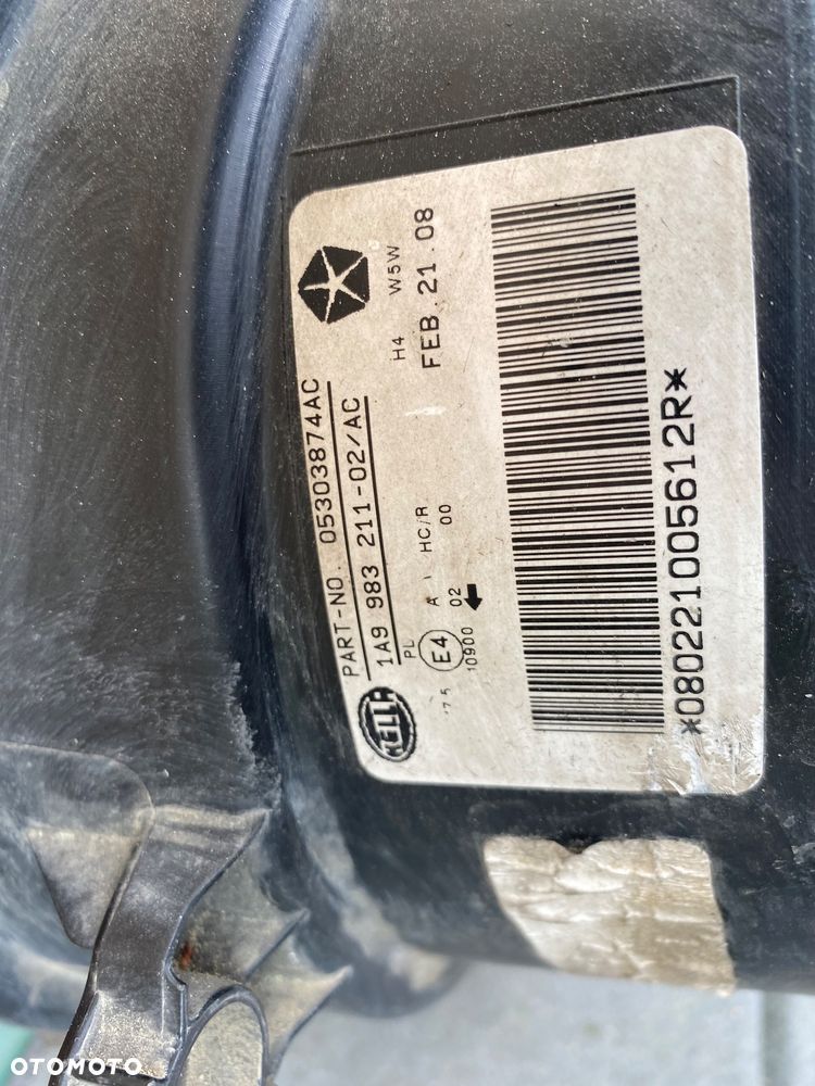 lampa jeep compass prawa EU cała - 3