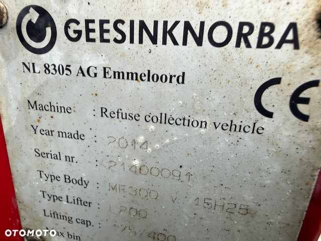 Volvo FE 280 4x2 Norba 15m3 Euro 6 Super Stan - 8