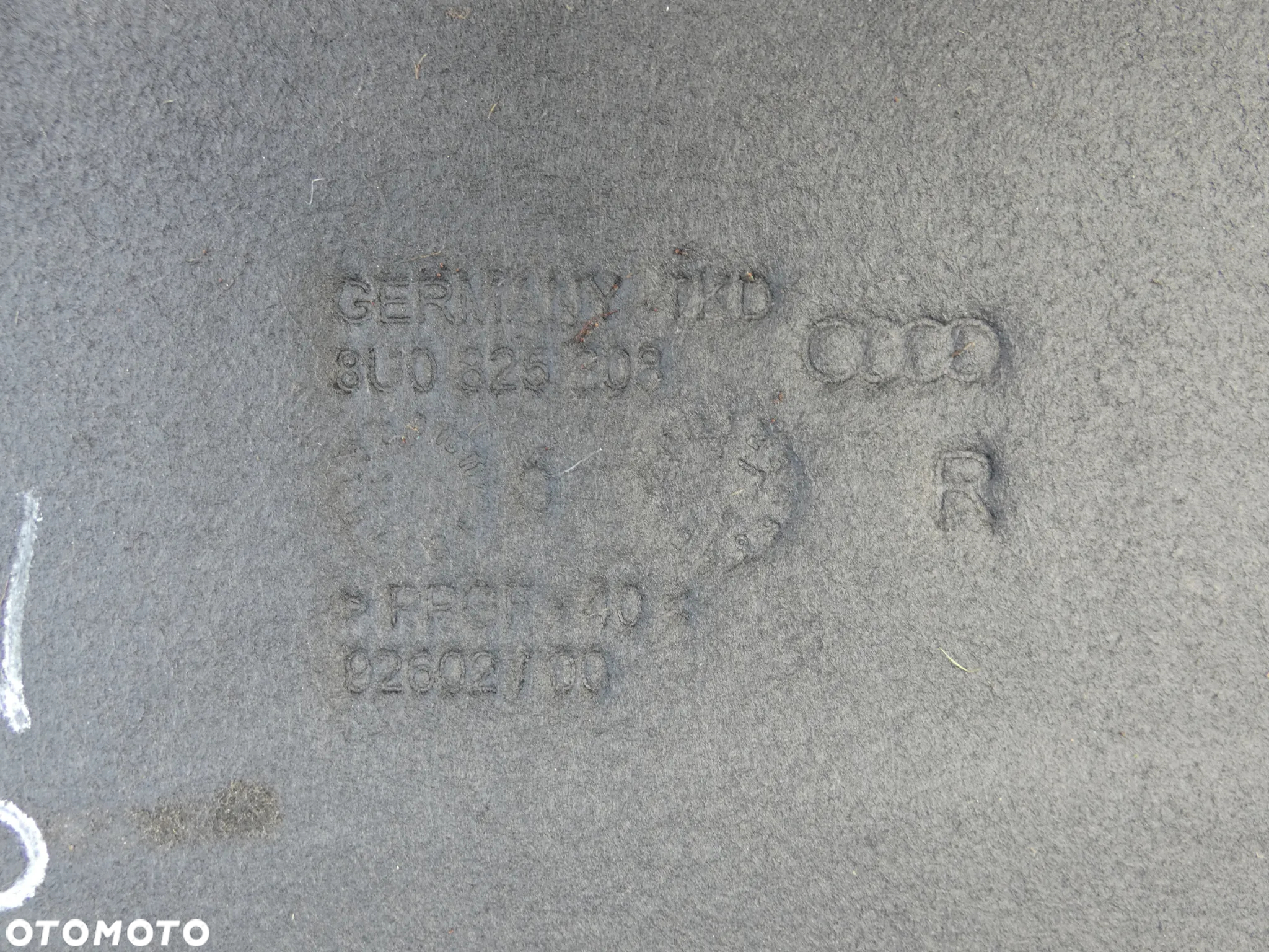 AUDI Q3 8U OSŁONA PODWOZIA PRAWA PŁYTA PODŁOGI 8U0825208 D92 - 6
