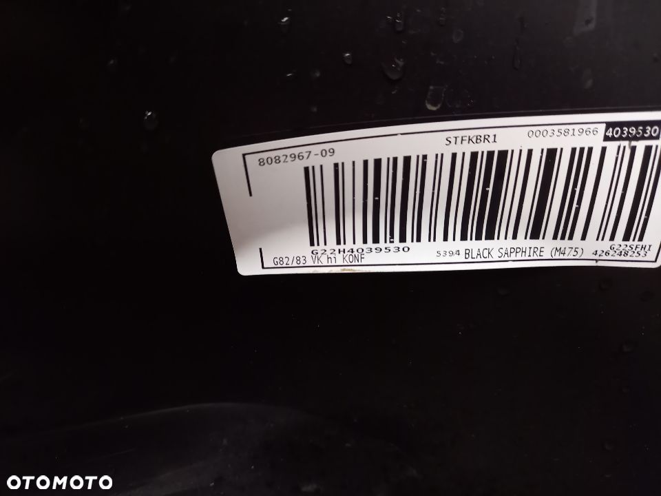 Bmw G82 G83 M4 M-Power zderzak tylny tyl dyfuzor Carbon - 15