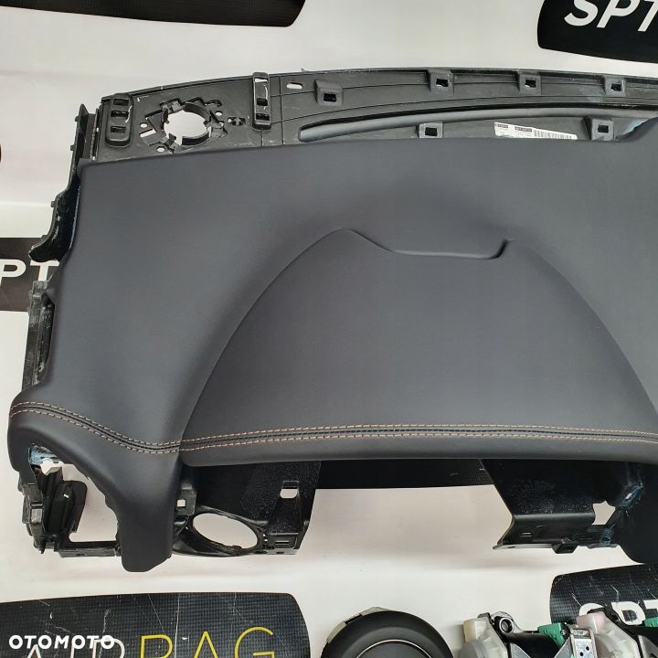 PORSCHE CAYENNE II 2 LIFT DESKA ROZDZIELCZA KONSOLA KOKPIT PULPIT PODUSZKI AIRBAG AIR BAG PASY KIT SET - 2